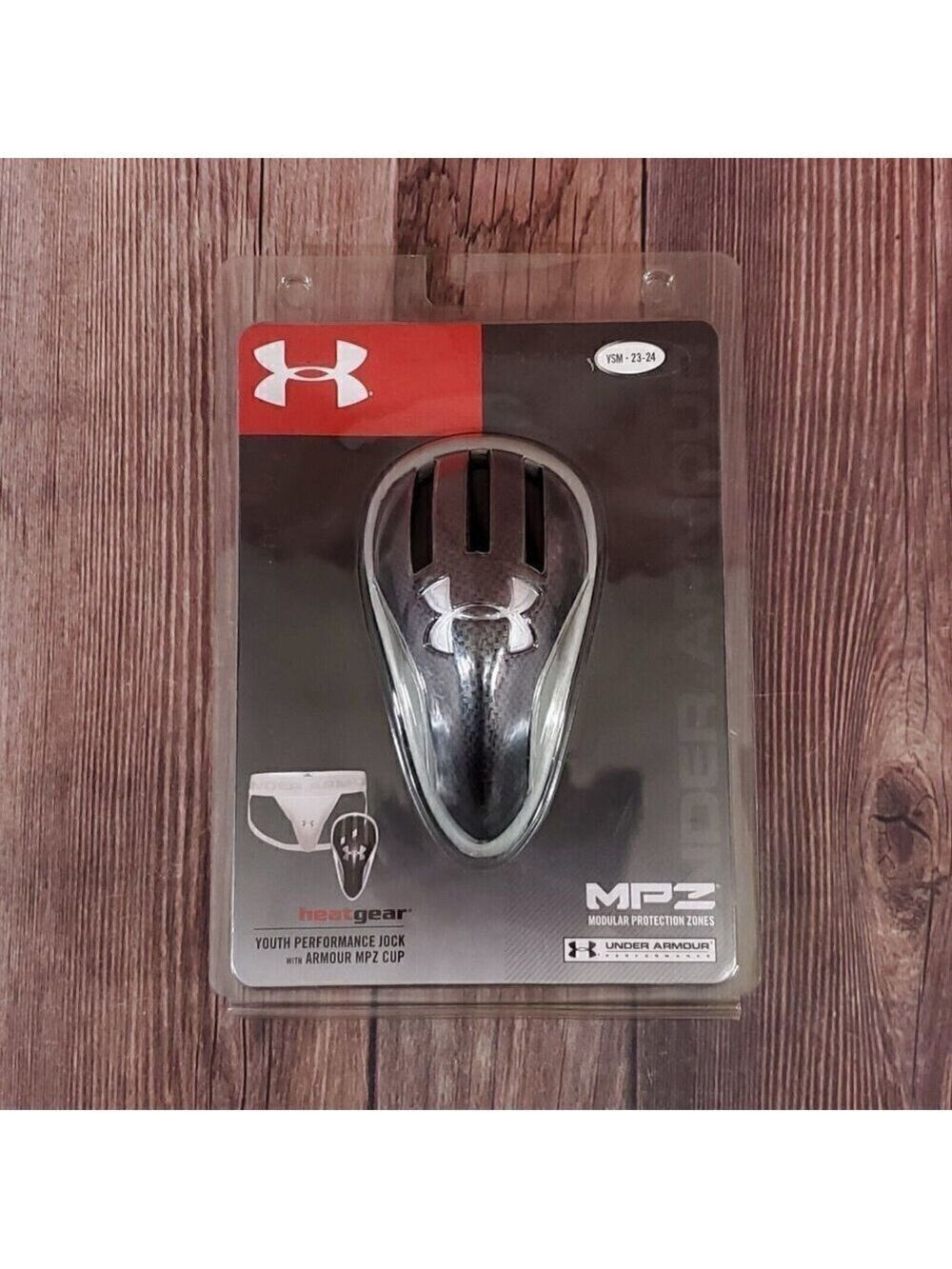 2008 Rare Under Armour Heatgear Youth Medium Performance Jock w/ Armour MPZ Cup